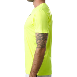 Мужское теннисное поло Diadora Team T-Shirt Men - Neon Yellow, Black