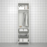 Высокий шкаф - ENHET IKEA/ЭНХЕТ ИКЕА, 60х62х210 см, белый