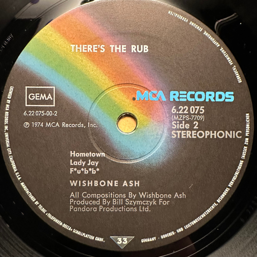 Wishbone Ash - There's The Rub (Германия 1974г.)