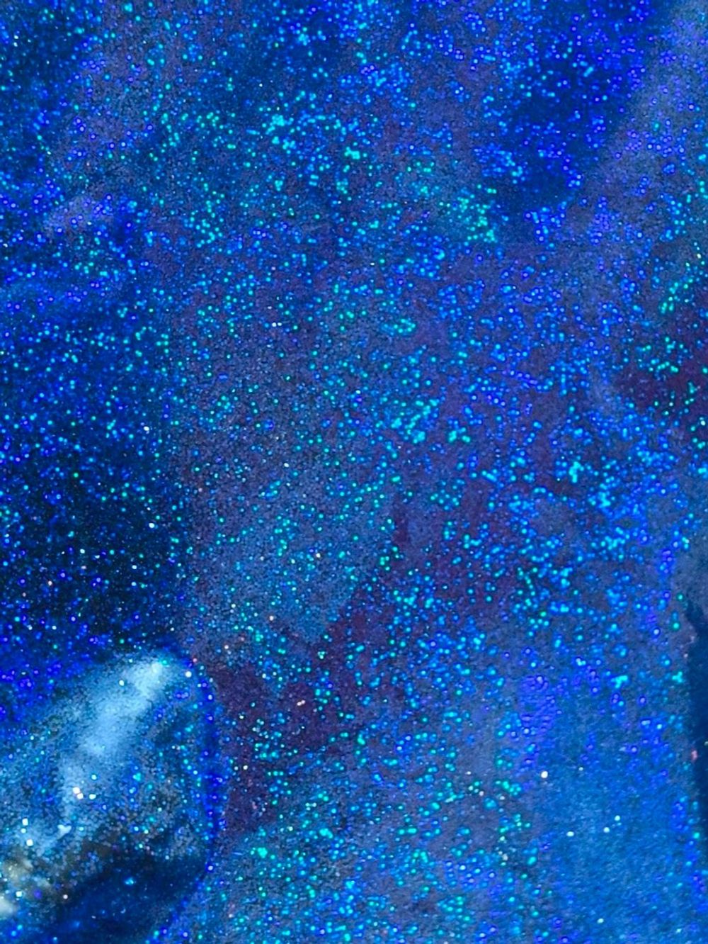 Блёстки Глиттеры 814-02мм - Тёмно-синий голографик - универсальные