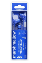 Наушники JVS Marshmallow HA-FX38-A-E blue