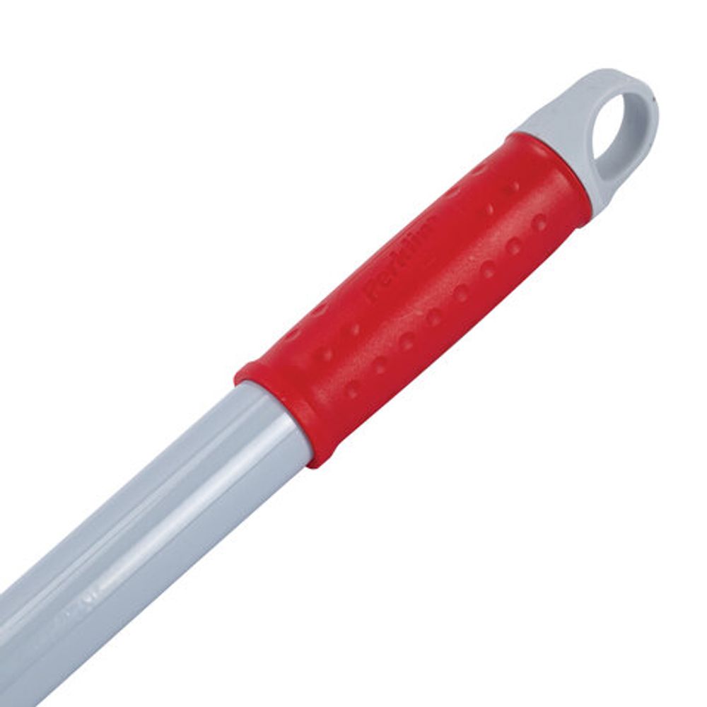 Швабра КОМПЛЕКТ черенок 75-130 см + флаундер 40 см + МОП микрофибра/абразив (ТИП К), PERKLIN (ПЕРКЛИН), 700980