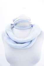 Комплект шапка с шарфом SHALUNY  вязаные новый