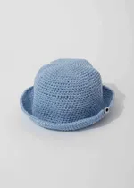 Панама FOS Handmade Голубая