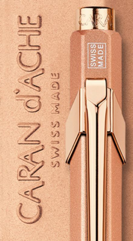 Caran d’Ache Office 849 Brut Rose - шариковая ручка, M