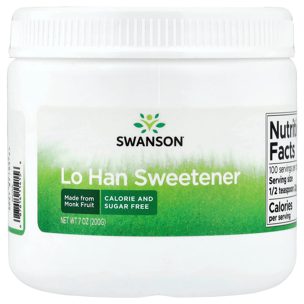 Swanson, Подсластитель Lo Han, 200 г (7 унций)