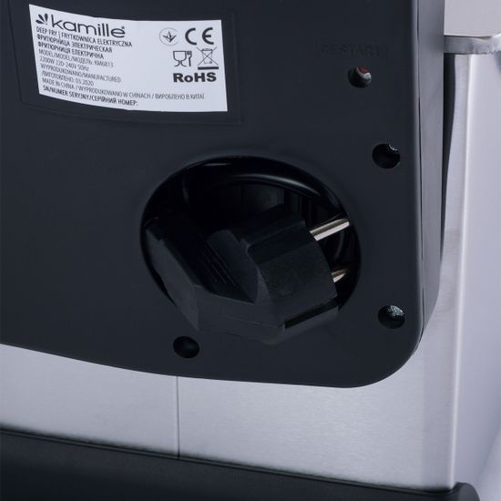 Фритюрница электрическая 3 л Kamille KM-6813