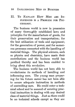 Influencing men in business; the psychology of argument and suggestion | Walter Dill Scott