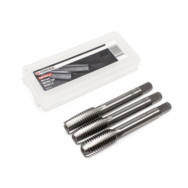 Метчик M10x1,5 (3шт),в пластиковом футляре Forsage F-TAP10x1,5
