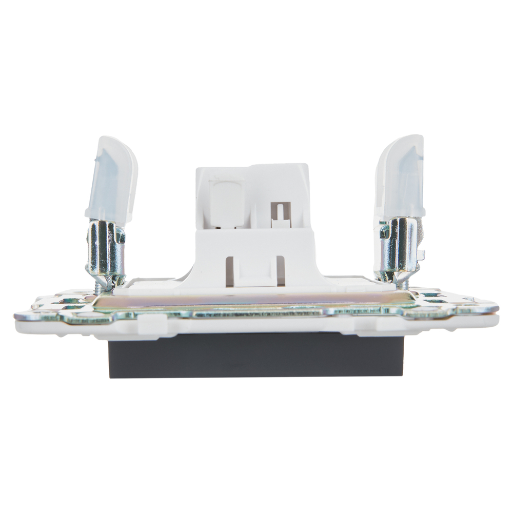 SKANDY Выключатель 1-клавишный 10А SK-V01T титан IEK