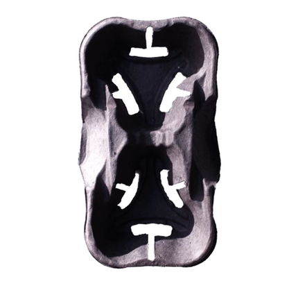 Держатель для 2-х стаканов 193*108*42мм Черная Икра