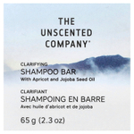 The Unscented Company, очищающий твердый шампунь, для тонких и волнистых волос, 65 г (2,3 унции)