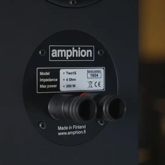 Amphion Two15 Black