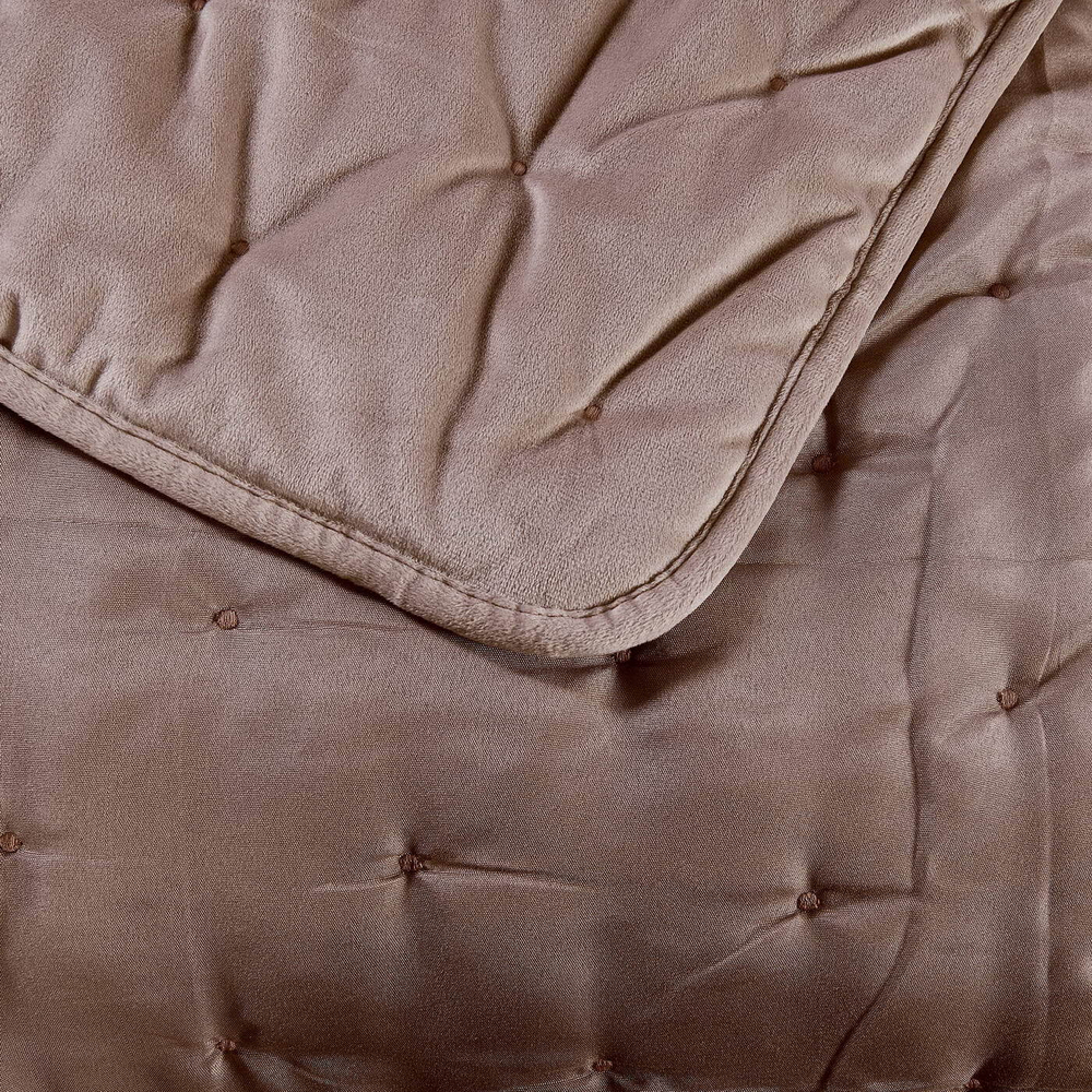 Покрывало 240x260 Sofi De MarkO Иоланта пепельно-розовое