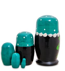 Народные промыслы МР-27/20-D Матрешка 5м «Настюша» мал.