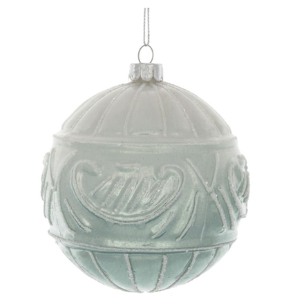 GAEM Украшение новогоднее Шар "Неаполитанский стиль", D 10 см, L10 W10 H10 см