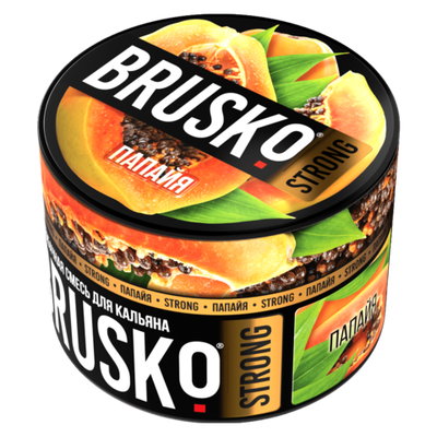 Бестабачная смесь для кальяна BRUSKO 50г STRONG