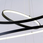 Подвесная светодиодная люстра Arte Lamp ARKANE A2974SP-137BK