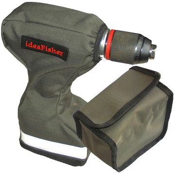 Чехол для шуруповерта ШУРТУК (XL-size) + чехол для аккумулятора, цвет олива.