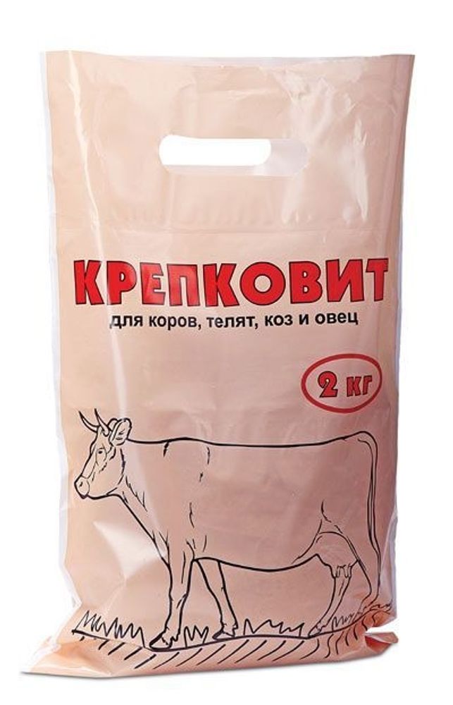 Прикормка для крупнорогатого скота КРЕПКОВИТ 2 кг