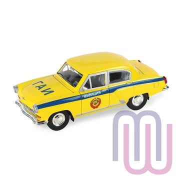 Модель машины  ТМ АВТОПАНОРАМА 1/22 ГАЗ 21 ГАИ (свет, звук) JB1200145