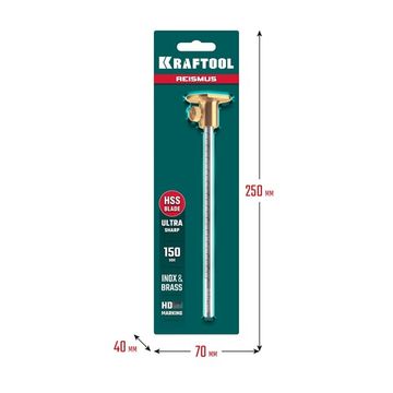 KRAFTOOL 150 мм, высокоточный разметочный рейсмус (34291)