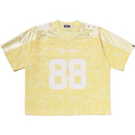 A Bathing Ape Bathing Ape Ss26 Rugby Jerseys Moderate Polyester Summer 0zxtem312091q желтый