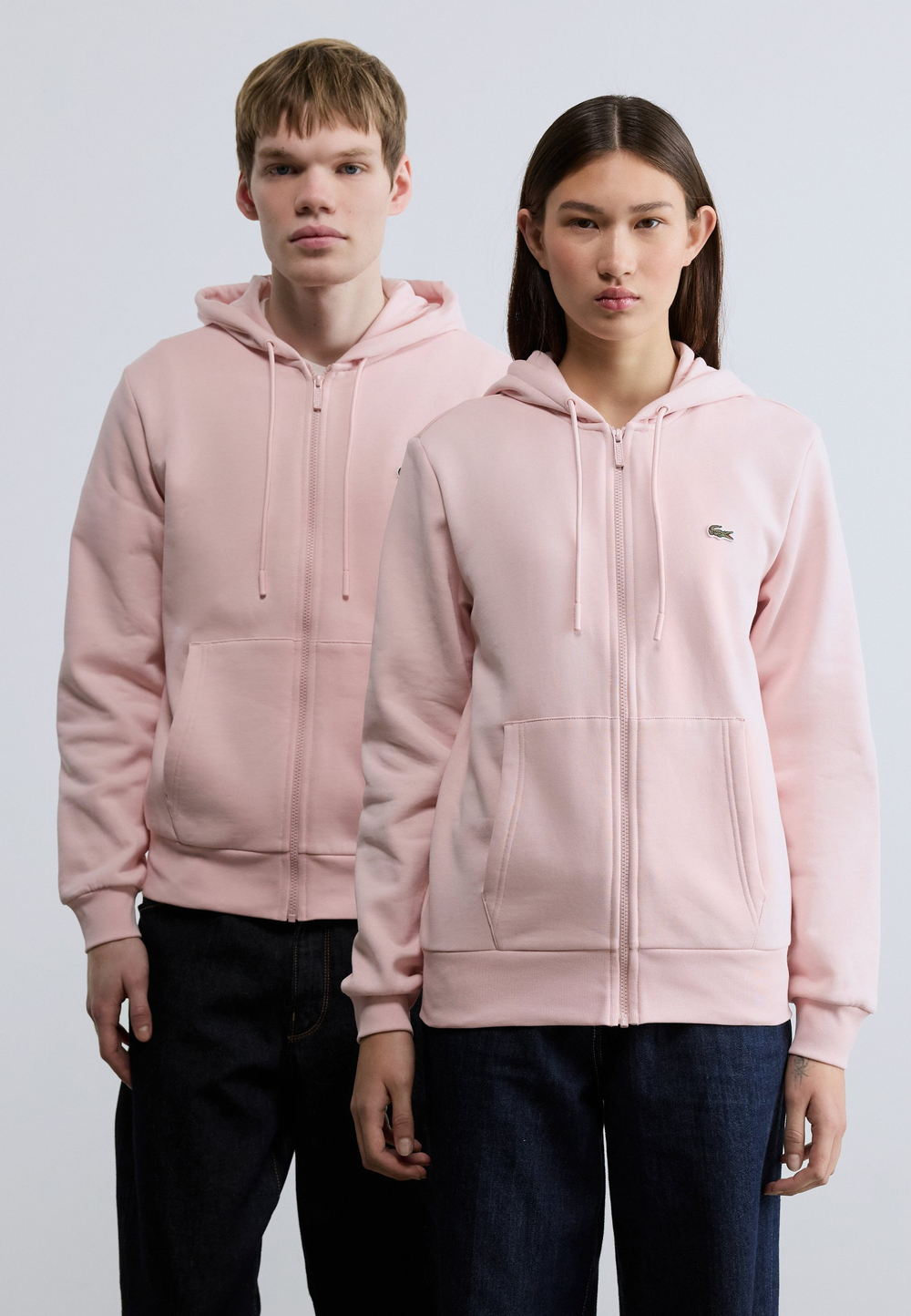 Lacoste Толстовка на молнии - Розовый (LA222S089-J14)