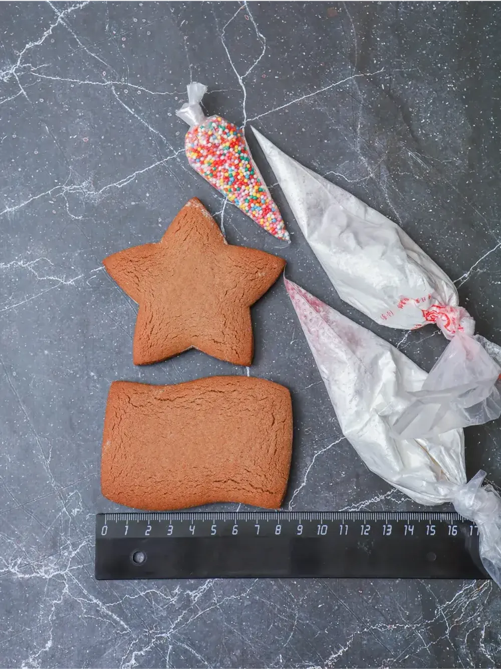 Набор для росписи на 23 февраля: цифра, танк, звезда, флаг