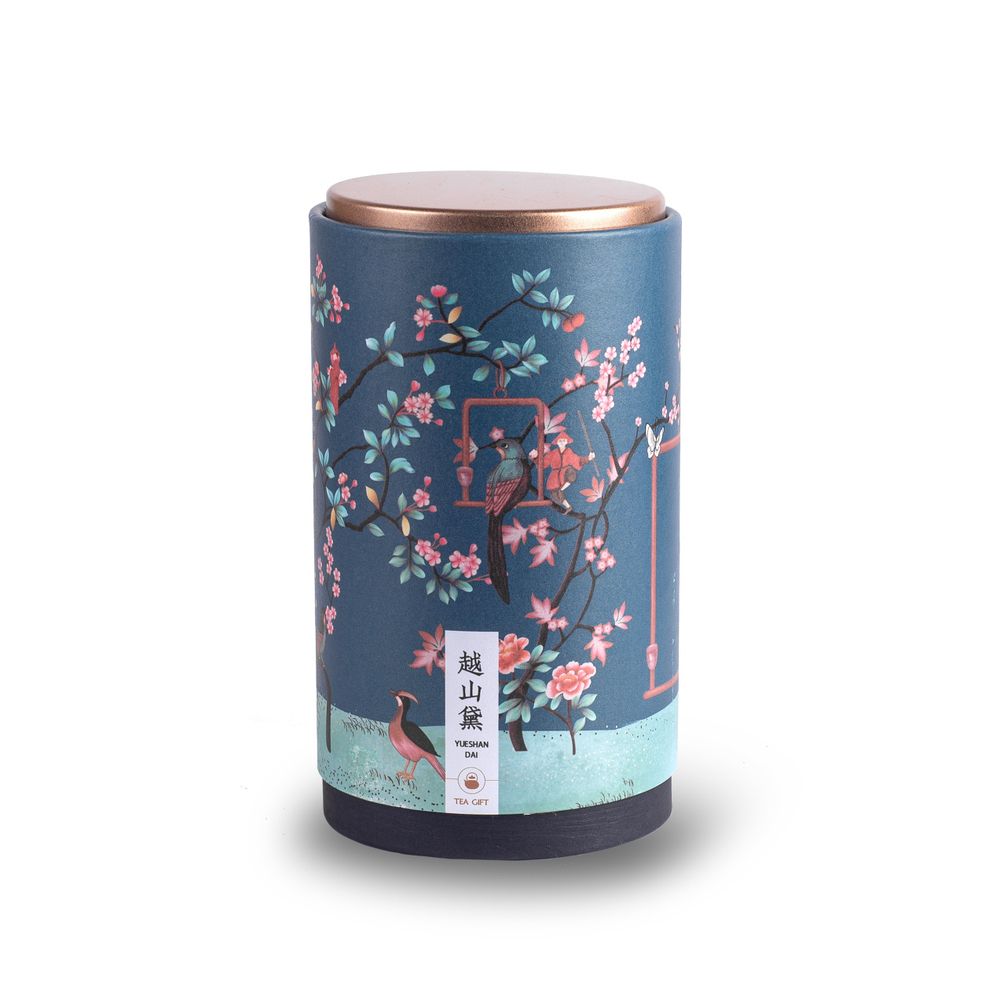 319041 Банка "Райский сад" размер 14*8см, картон синий