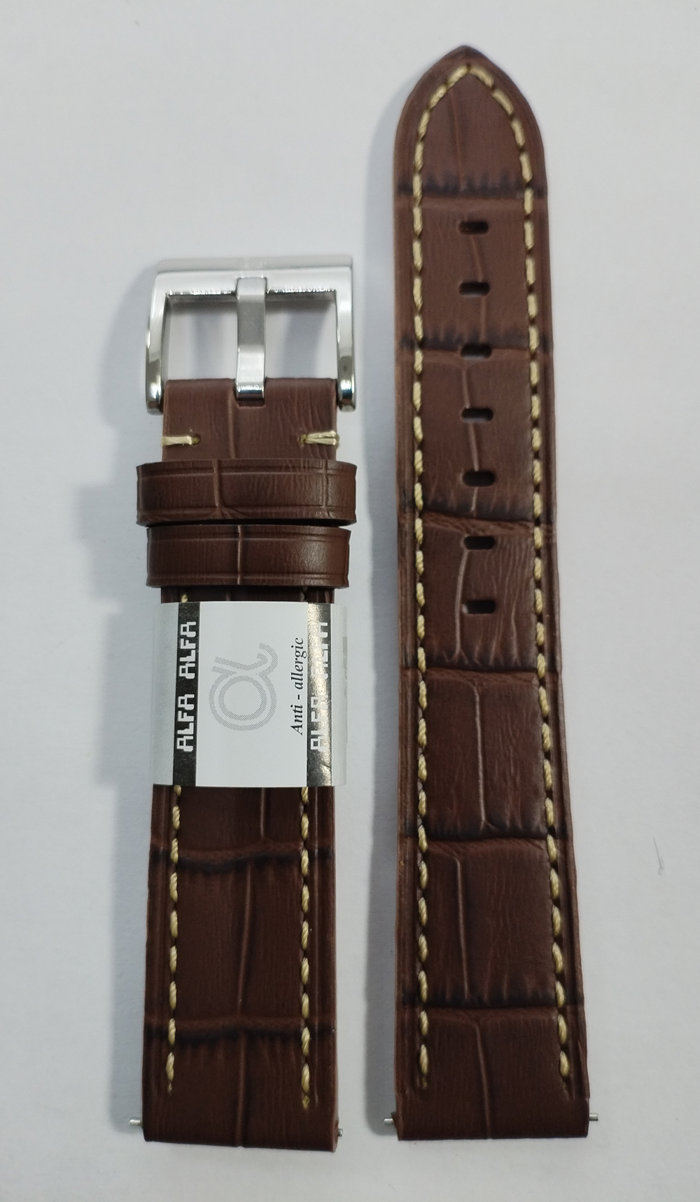 Ремень для часов из натуральной кожи.