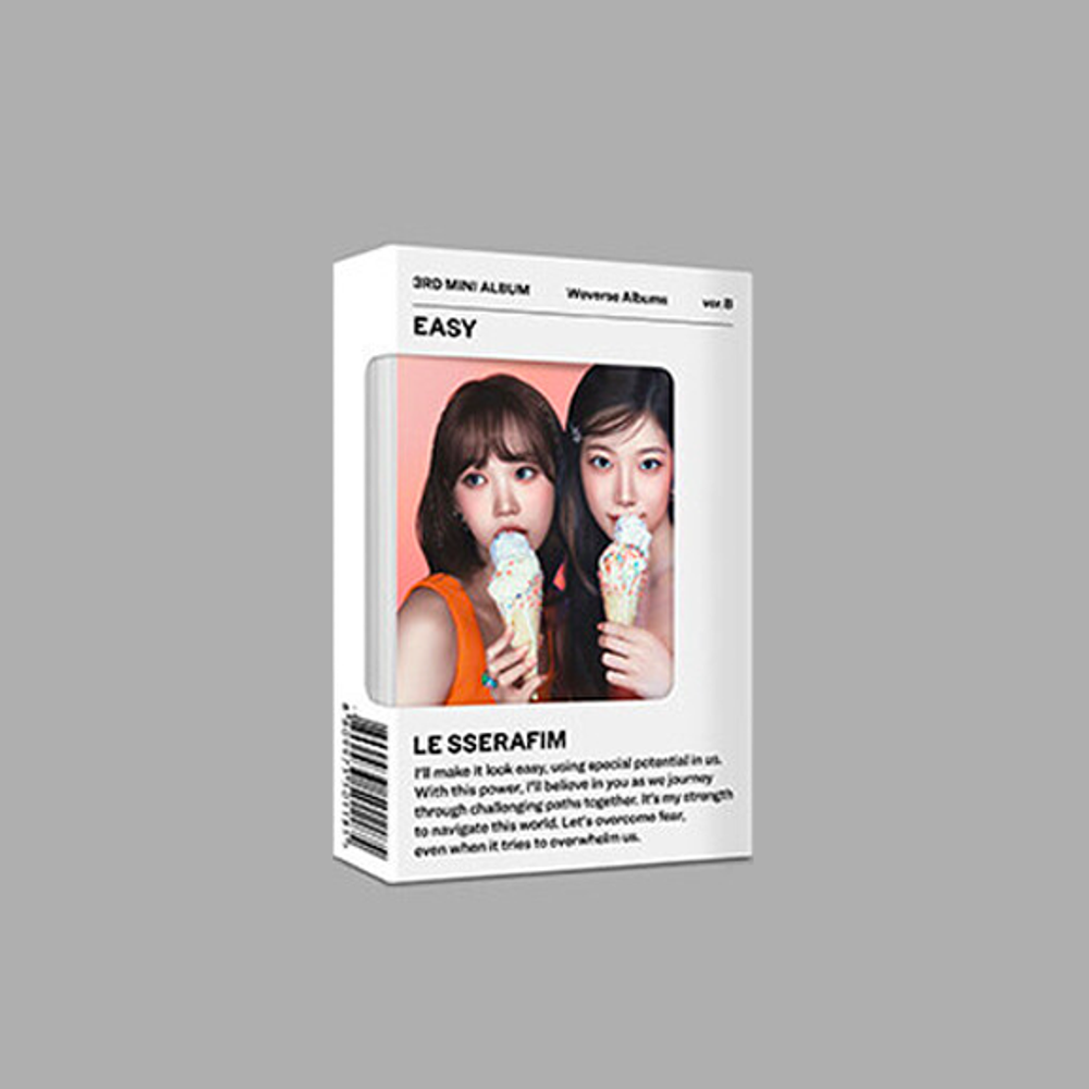 Альбом LE SSERAFIM - 3rd Mini Album EASY (Weverse ver.)