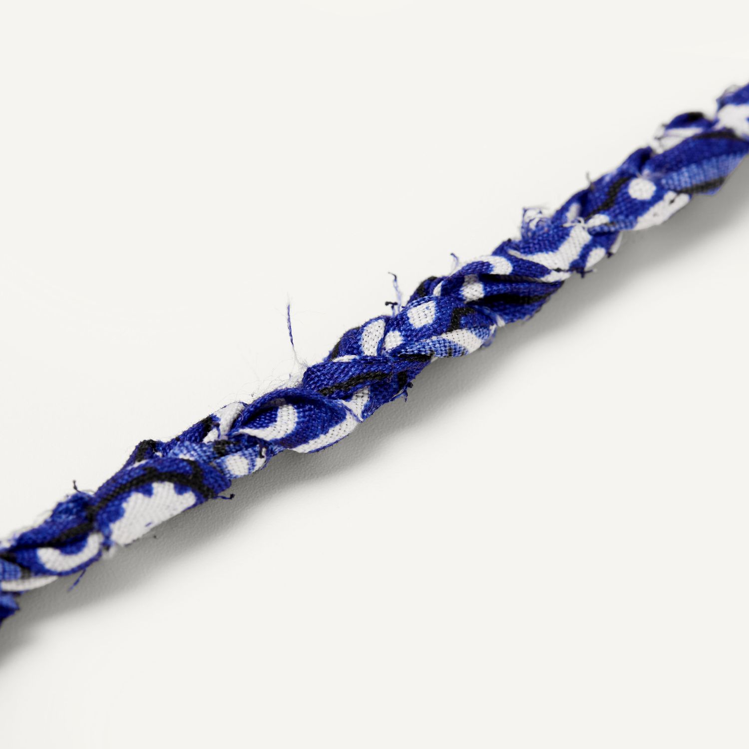 Колье Braded Bandana Necklace - Blue