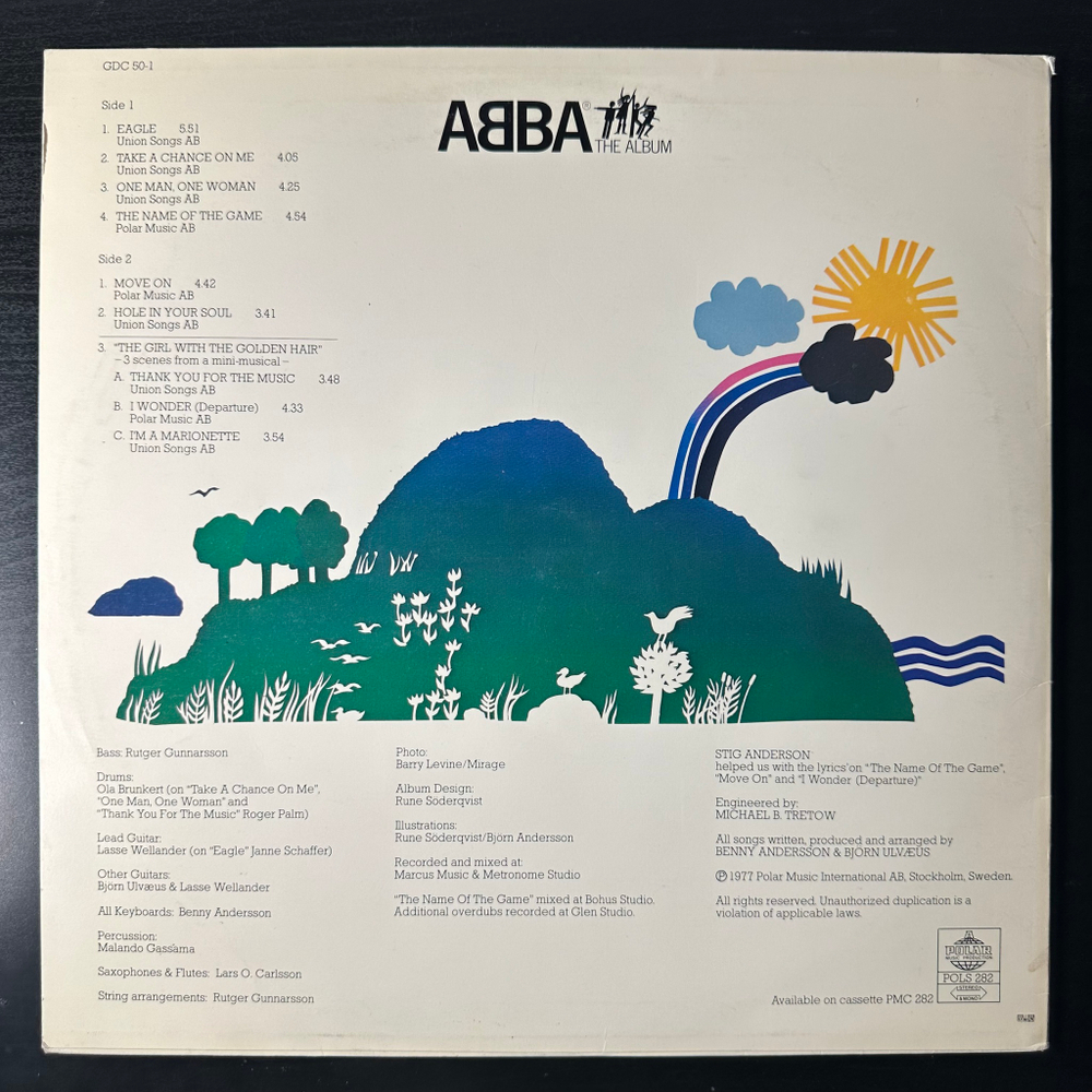 ABBA - The Album (Швеция 1977г.)