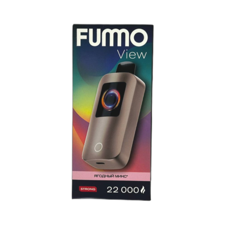 Fummo View Ягодный микс 22000 затяжек 20мг Hard (2% Hard)