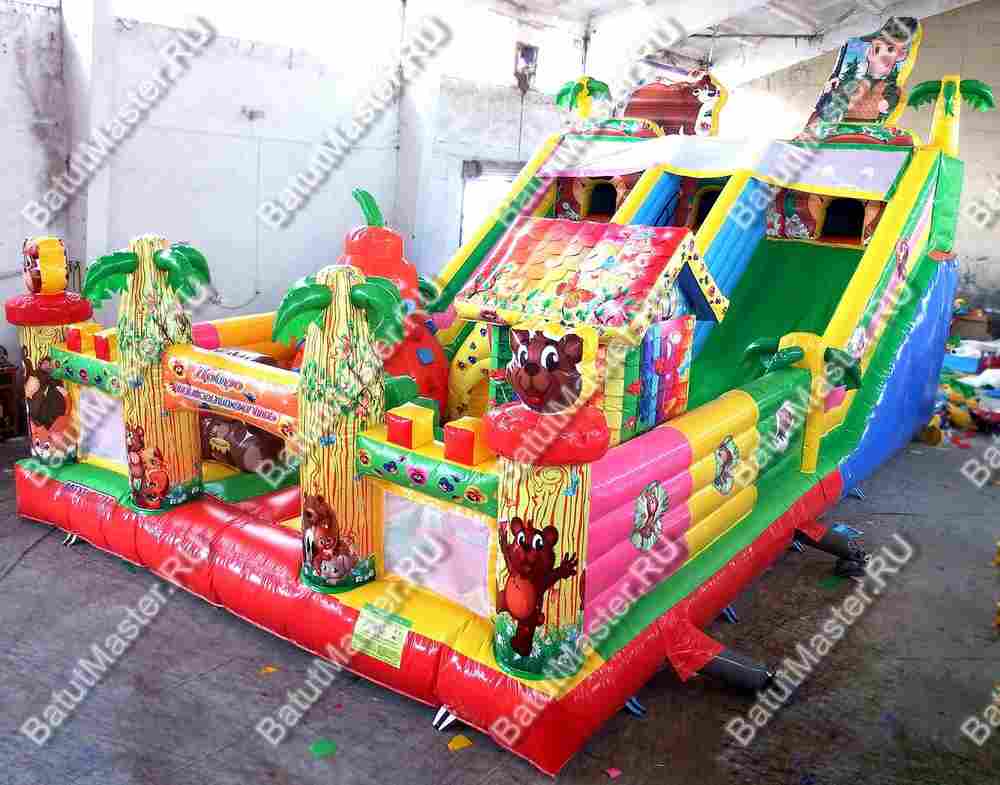 Коммерческий батут "В погоне за медведем 2"