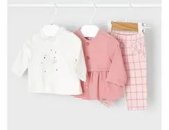 Комплект для девочки Mayoral Newborn Светло-розовый