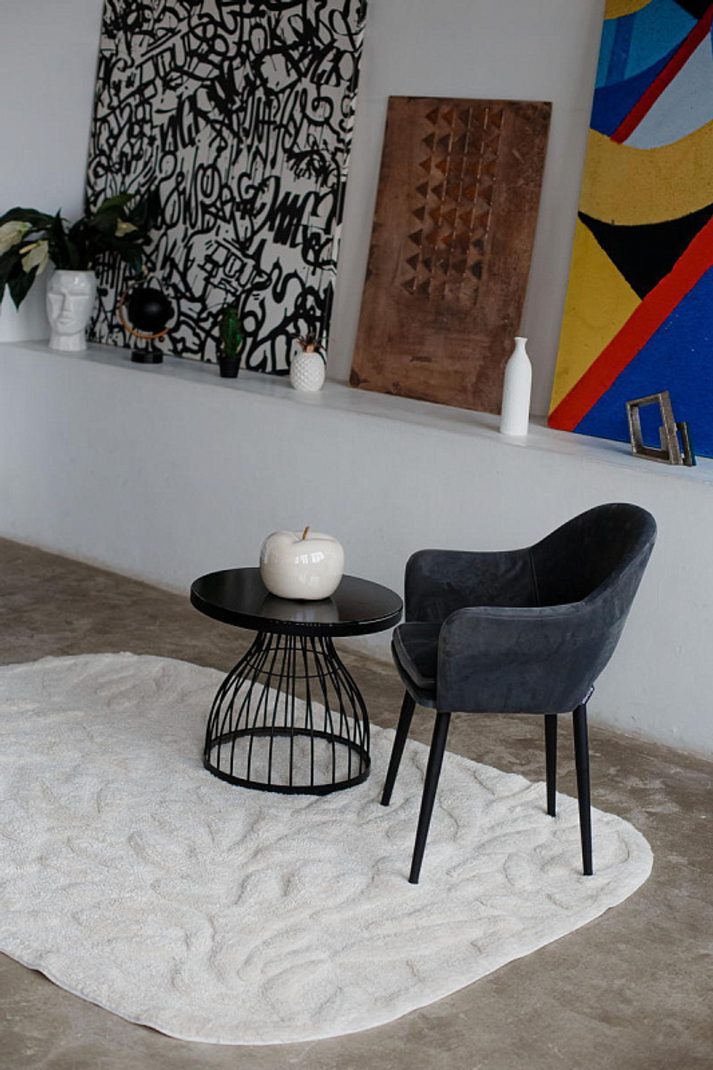 Хлопковый ковер Lillaland SANKOFA 190х290 см