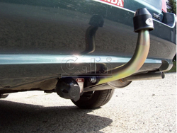 Фаркоп оцинкованный Galia H015A для Honda Civic универсал 1996-2000(паспорт и сертификат в комплекте)(без электрики)