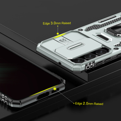 Чехол Safe Case с кольцом и защитой камеры для Samsung Galaxy S25+