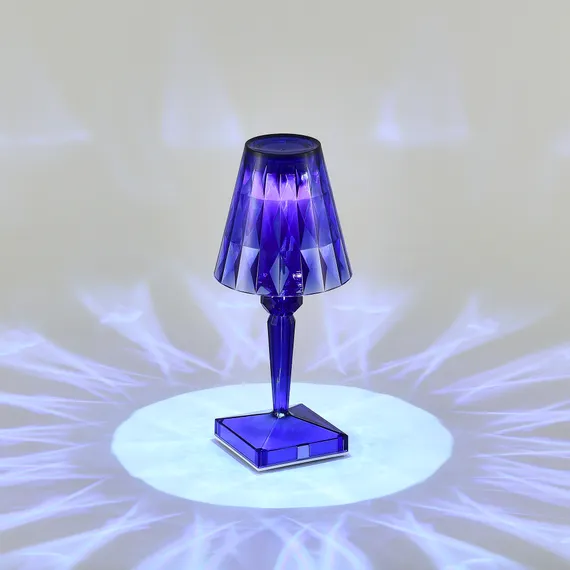 SL1010.714.01 Прикроватная лампа ST-Luce Синий/Синий LED 1*2W 3000K - 6000K SPARKLE