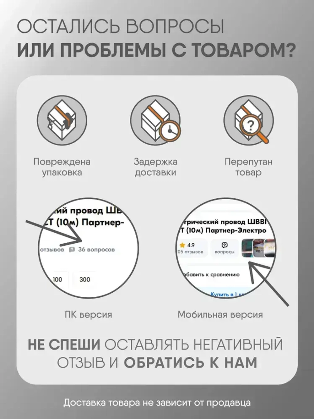 Электрический провод ШВВП 2х0,75 кв.мм, ГОСТ, 10 м, Партнер-Электро