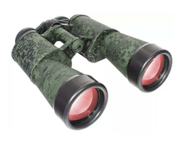 Бинокль БПЦ 15x50 Байгыш, рубиновое, камуфляж Пиксель, КОМЗ - фото 1