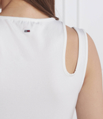 топ logo wb Tommy Jeans - белый(DW0DW14892)