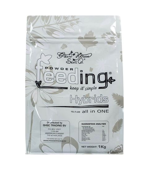 Удобрение минеральное для гибридных сортов Green House Powder Feeding Hybrids 1 кг