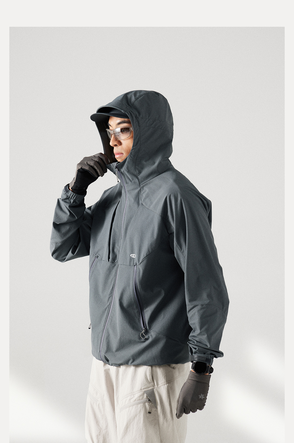 Ветровка Structure Waterproof Soft Shell Hooded Jacket