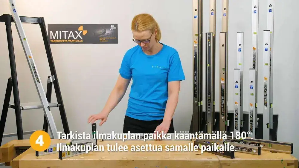 Mitax Уровень строительный Брусковый 80 см, глазков: 2, 520 г