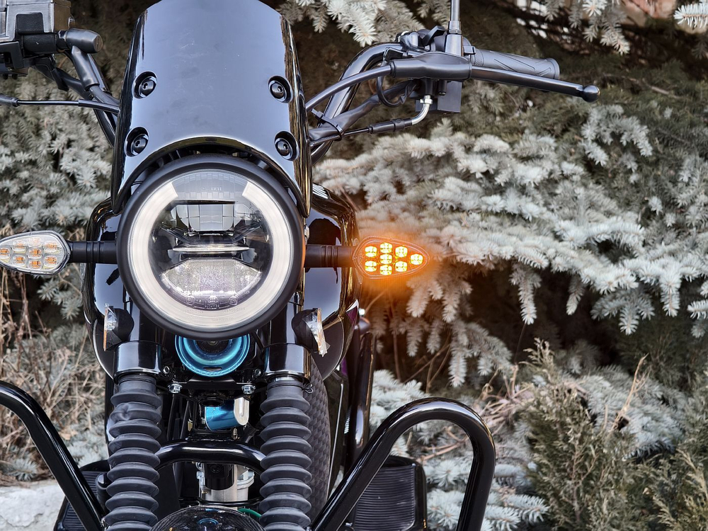Мопед VMC NOVA CM48Q(110cc) R1100 черный-фиолетовый