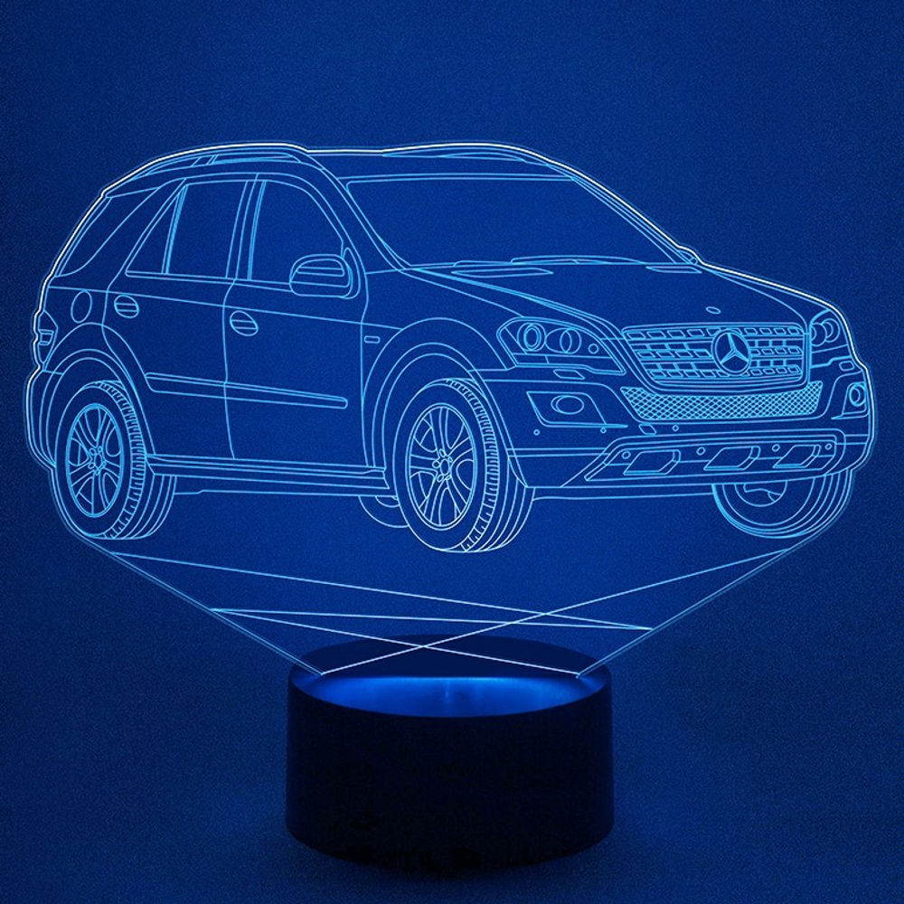 Светильник "Автомобиль - Mercedes Benz" (Мерседес)
