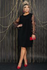 Платье Элла (черное) П11796 LT Collection